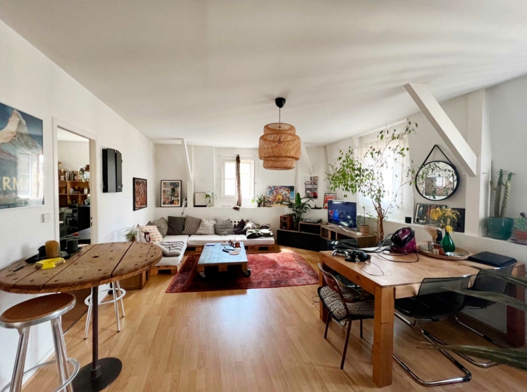 Bordeaux St Pierre appartement T4 - salon