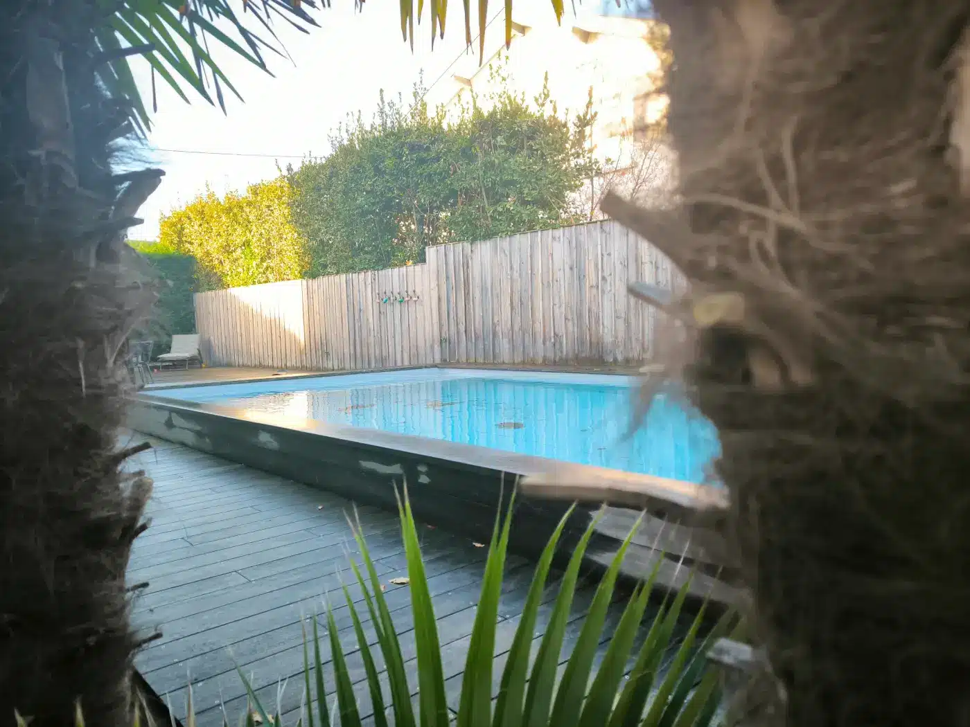 Bordeaux Cauderan maison avec piscine - vue extérieure