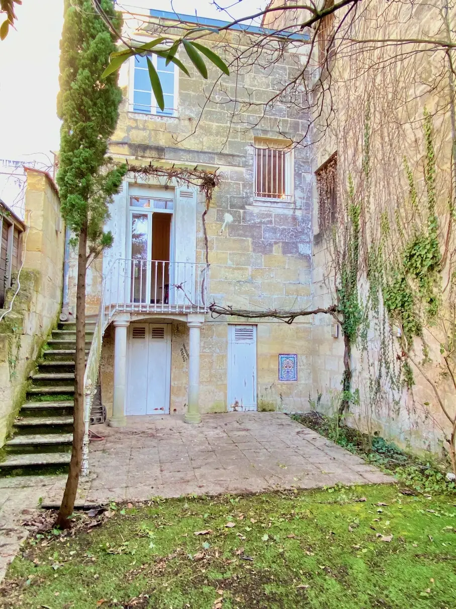 Bordeaux Croix-Blanche maison bourgeoise - sur jardin clos