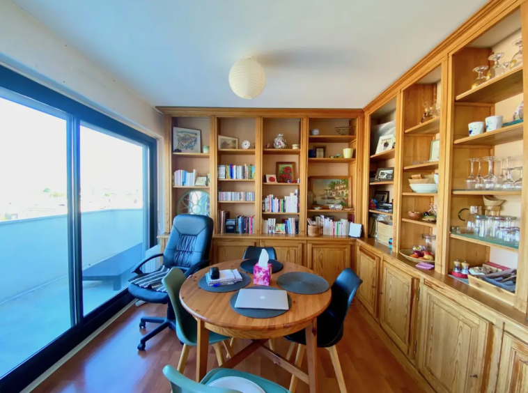 Appartement Bordeaux Fondaudège - salle à manger sur terrasse