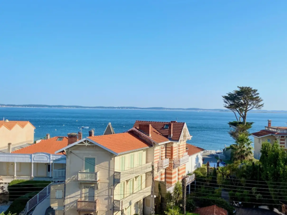 Arcachon appartement avec balcon et vue mer à vendre
