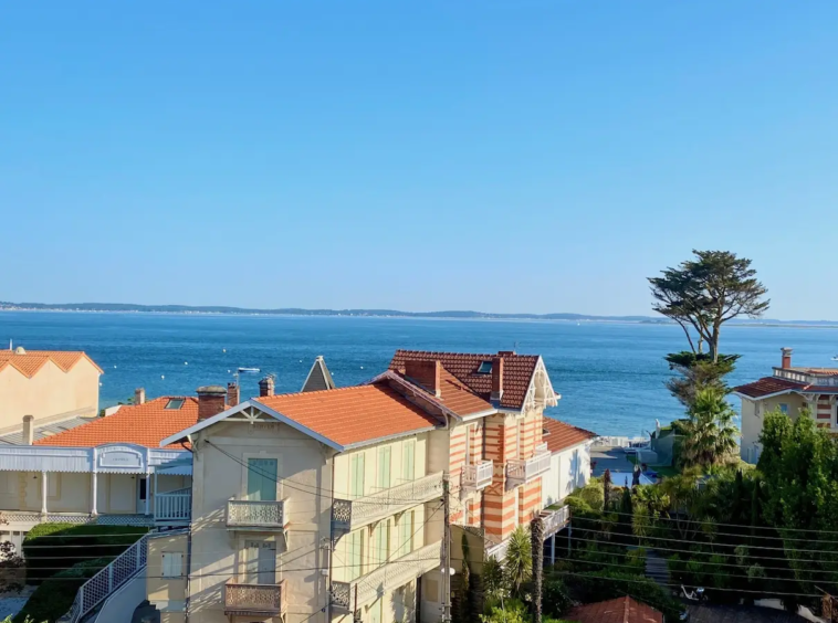 Arcachon appartement avec balcon et vue mer à vendre
