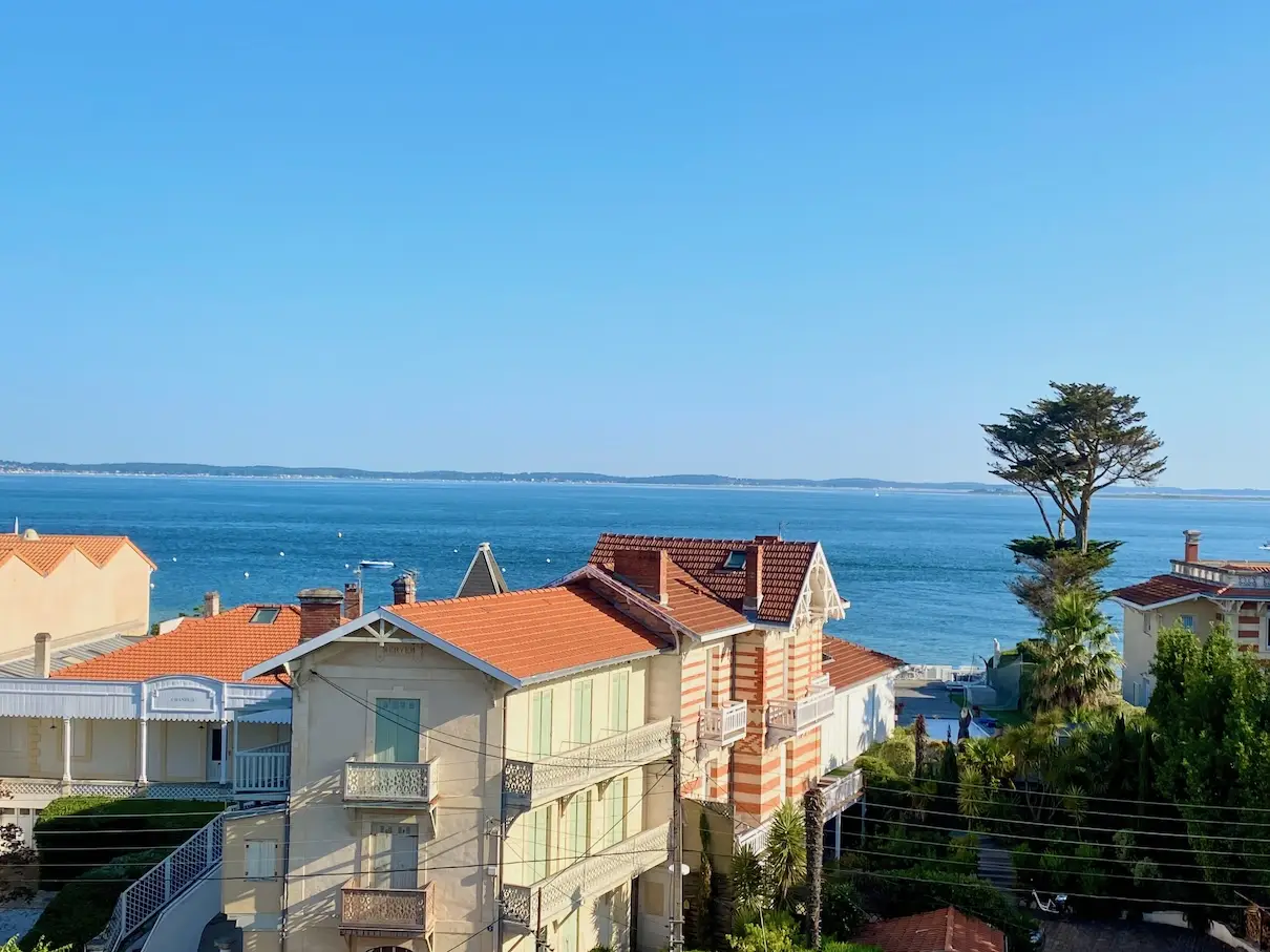 Arcachon appartement avec balcon et vue mer à vendre