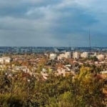Vue depuis la rive droite de Bordeaux Métropole