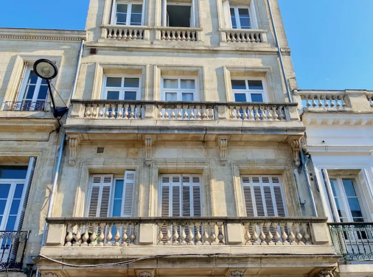 Bordeaux Fondaudège appartement T2 - immeuble de pierre