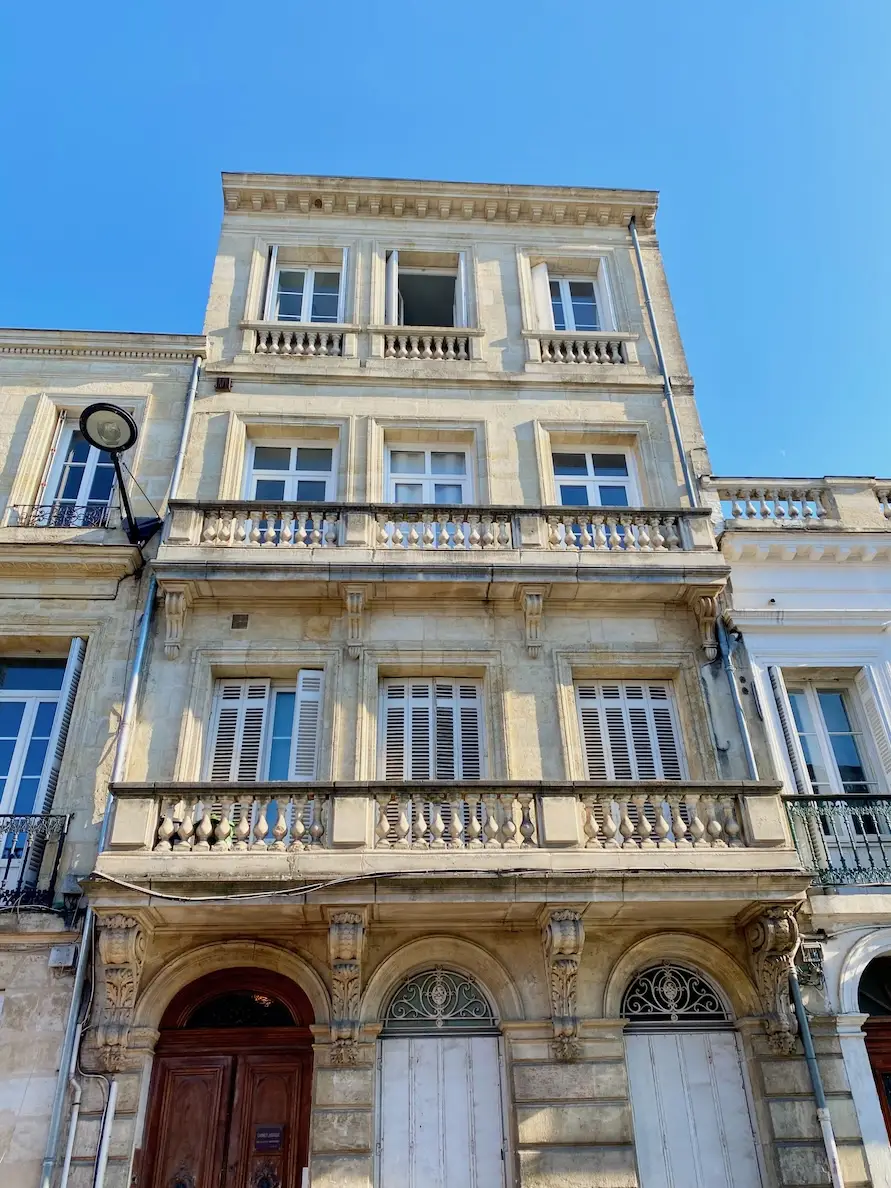 Bordeaux Fondaudège appartement T2 - immeuble de pierre