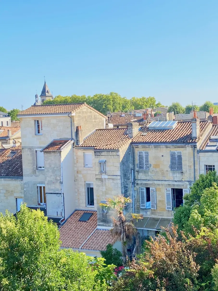 Bordeaux Fondaudège appartement T2 - vue dégagée