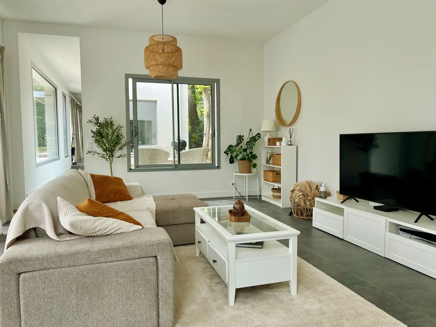 Bruges villa contemporaine - salon