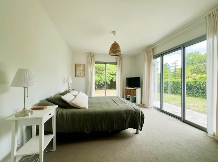 Bruges villa contemporaine - chambre