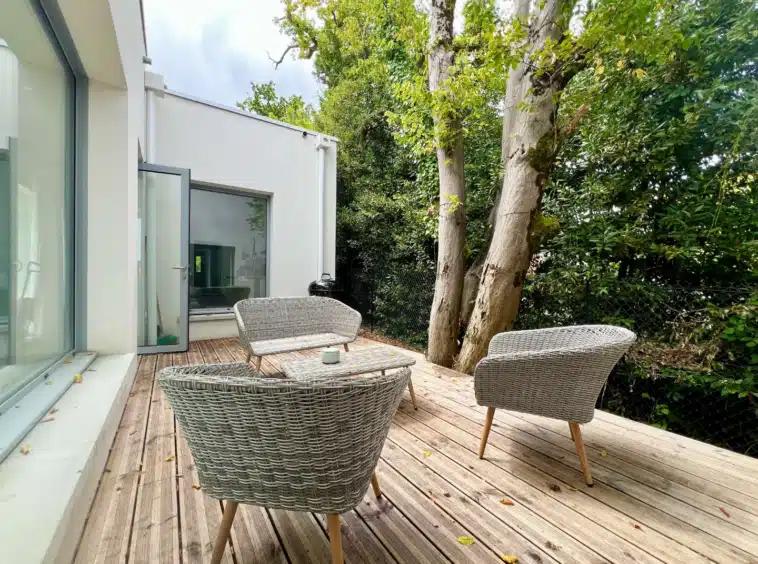 Bruges villa contemporaine - patio