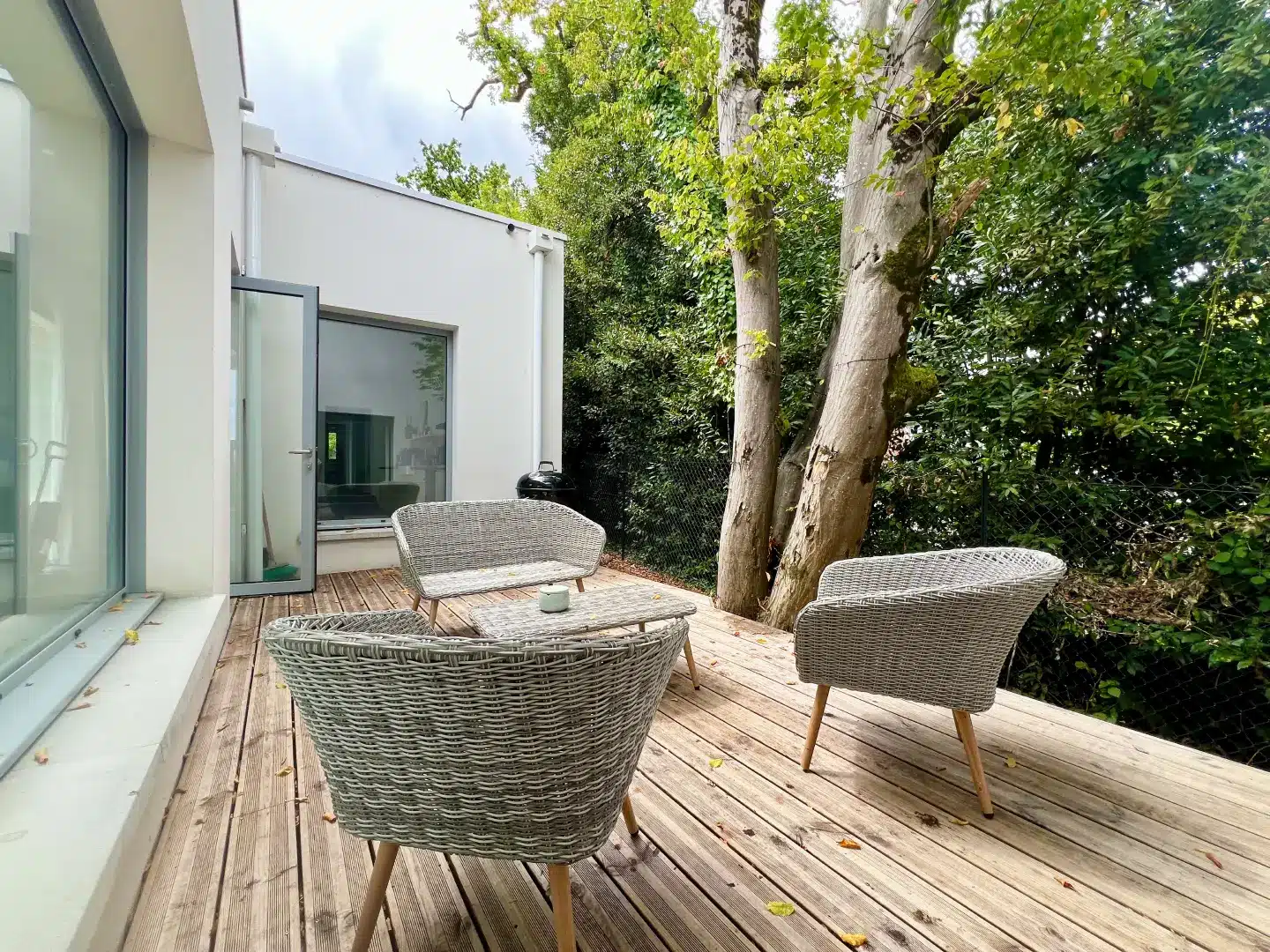 Bruges villa contemporaine - patio