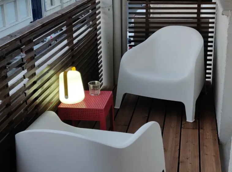 Bordeaux Chartrons appartement T3 - balcon