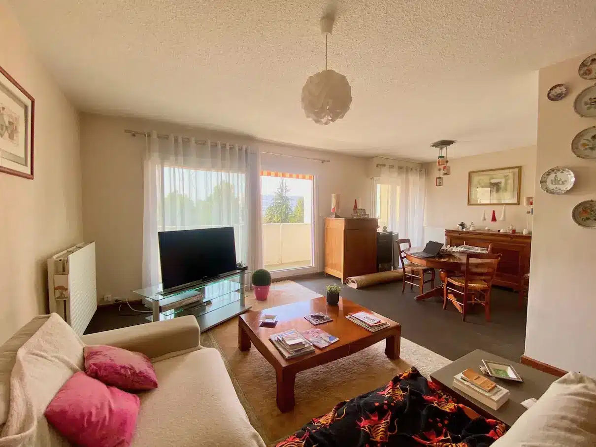 Pessac appartement avec balcon et box à vendre