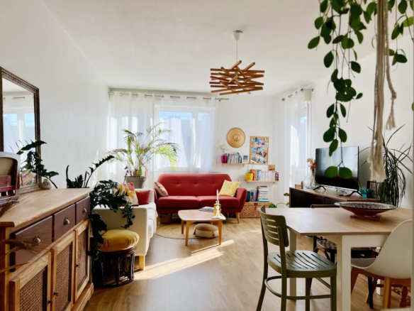Bègles appartement T3 traversant