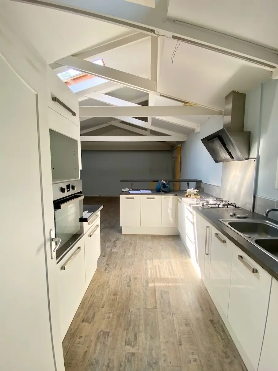 Talence maison sur jardin à vendre - cuisine américaine