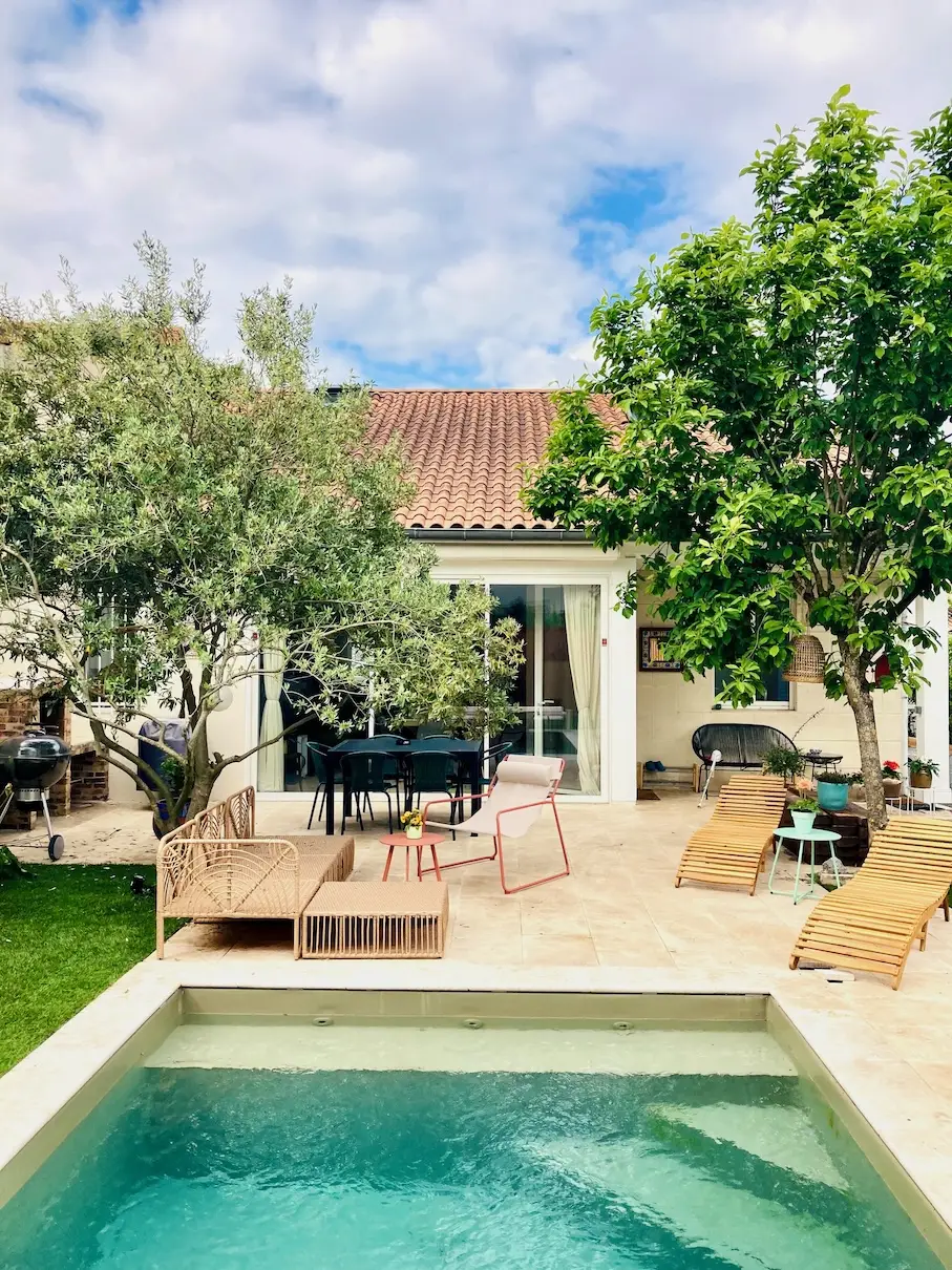 Bordeaux Cauderan maison familiale avec piscine à vendre