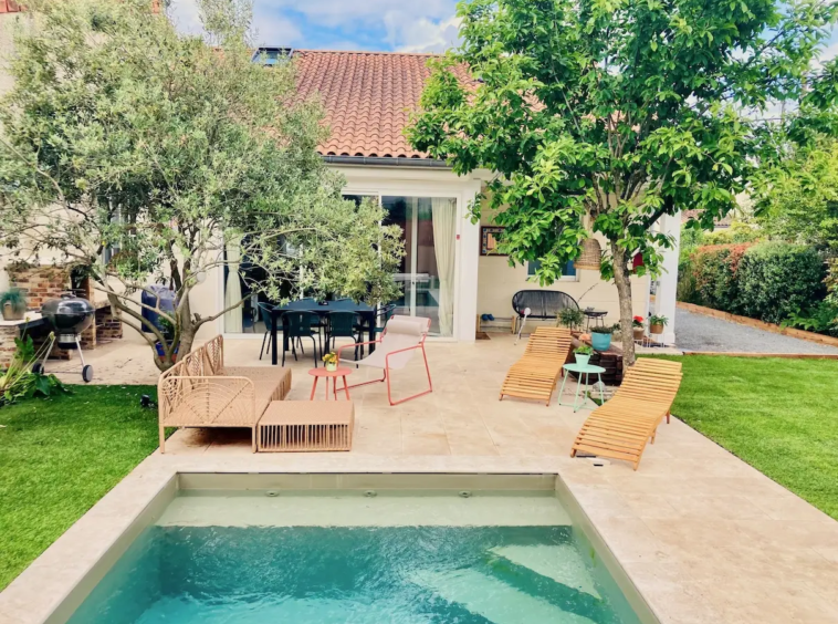 Bordeaux Cauderan maison familiale avec piscine à vendre