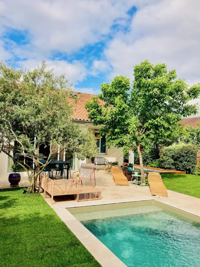 Bordeaux Cauderan maison familiale avec piscine à vendre