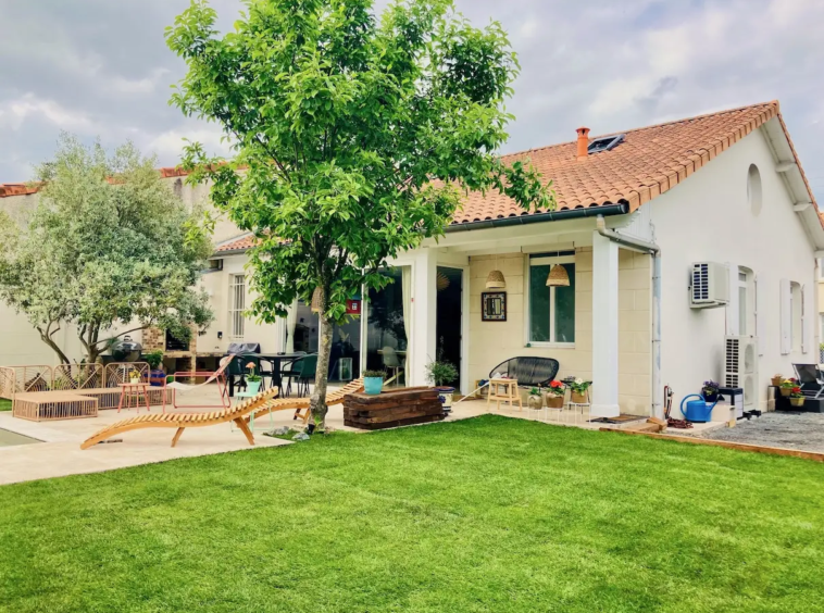 Bordeaux Cauderan maison familiale avec piscine à vendre