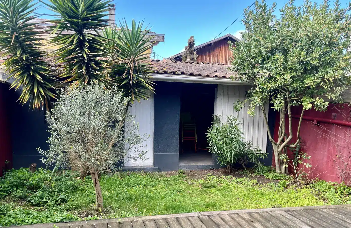 Nansouty maison avec jardin