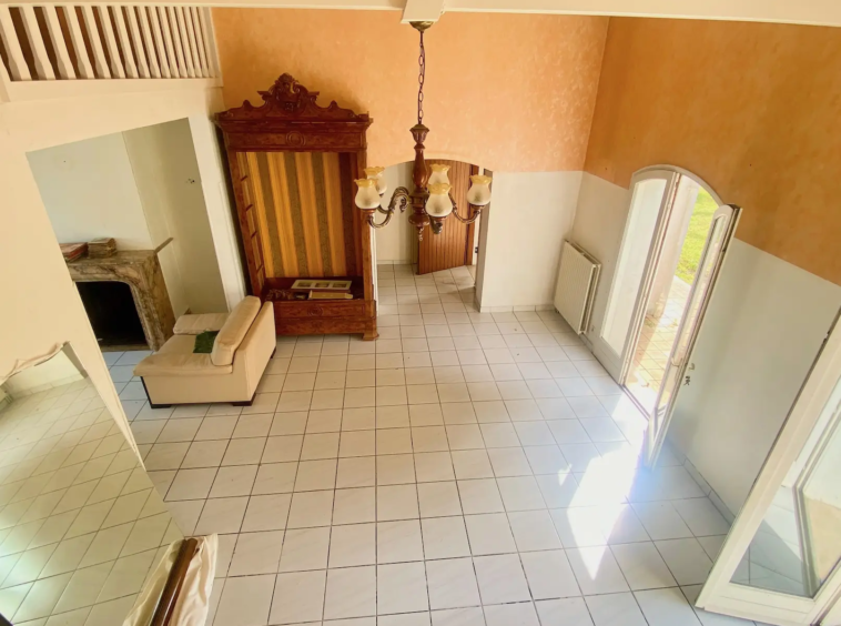 Maison Eysines Le Vigean sur grand jardin - salon