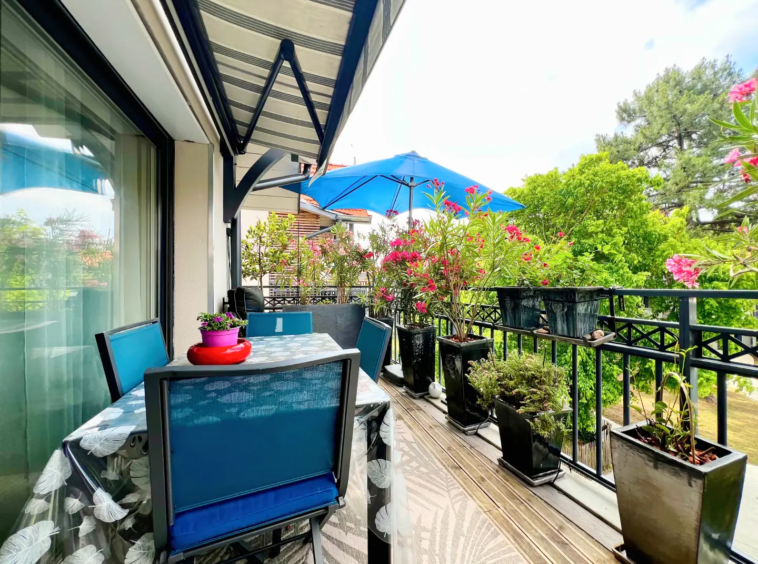Arcachon appartement ville d'été - terrasse