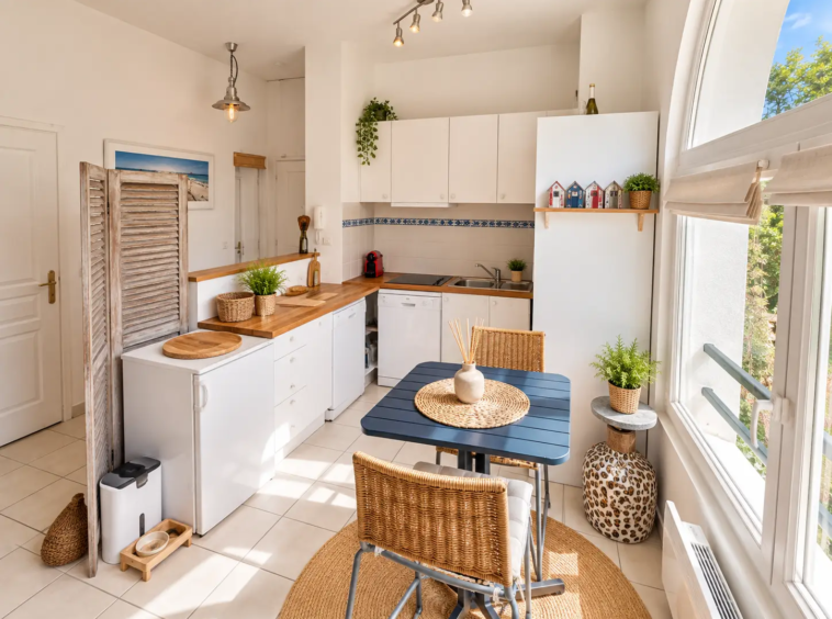 Arcachon Le Moulleau appartement - cuisine