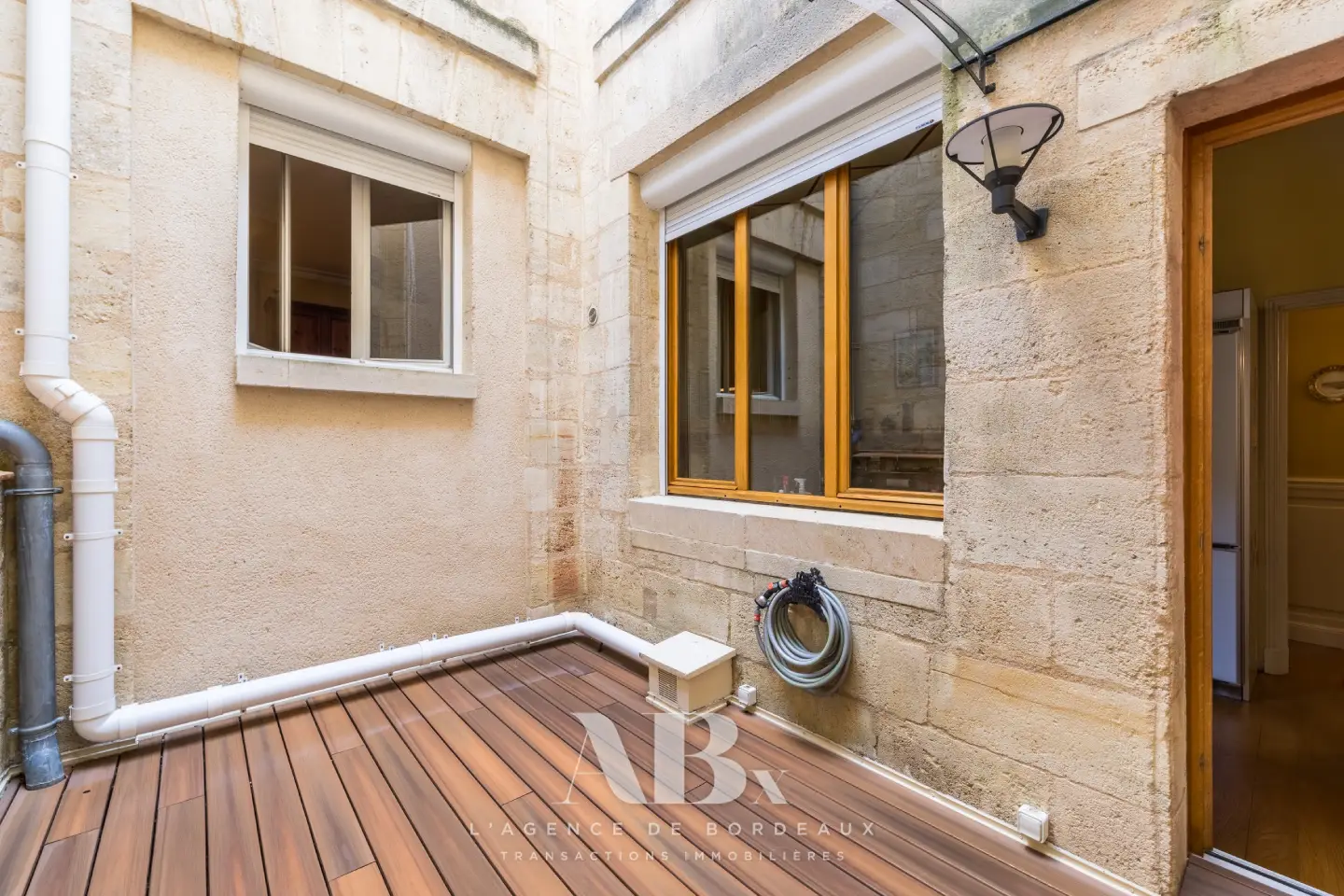 Bordeaux Jardin Public appartement - patio