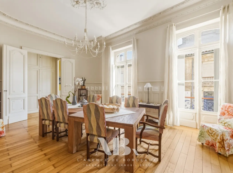 Bordeaux Jardin Public appartement - réception