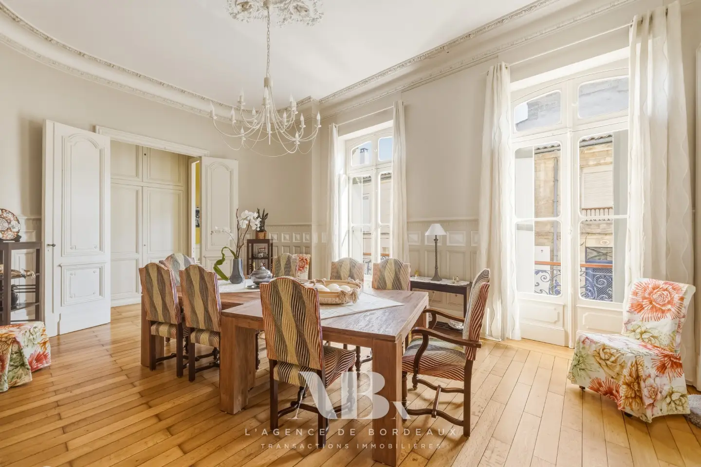Bordeaux Jardin Public appartement - réception