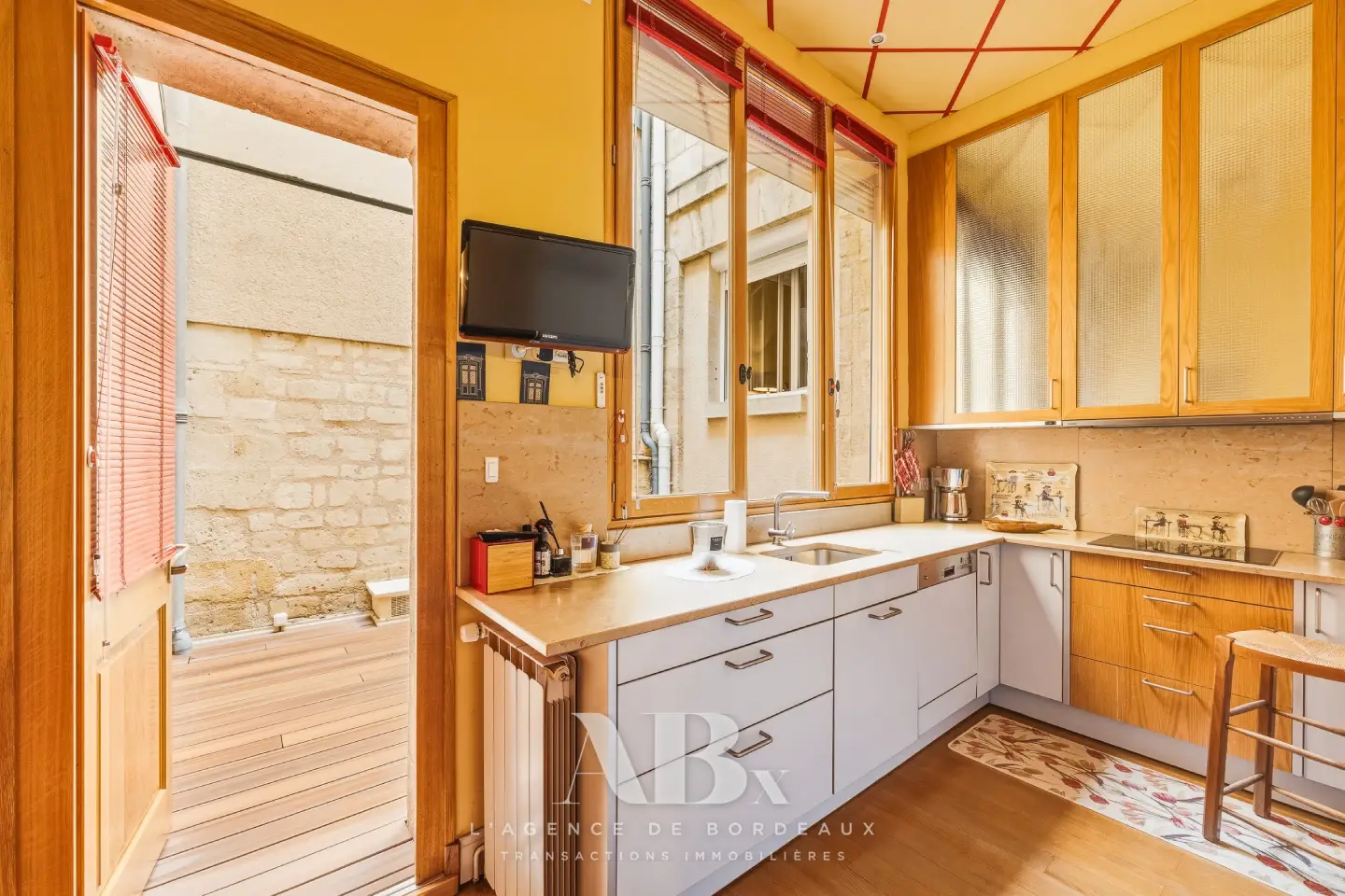 Bordeaux Jardin Public appartement - cuisine