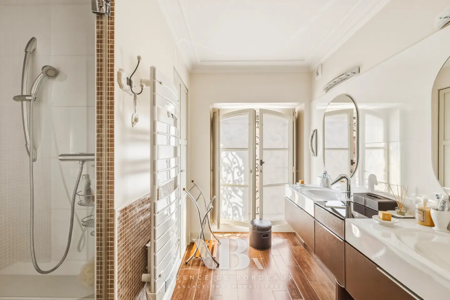 Bordeaux Jardin Public appartement - salle de bains