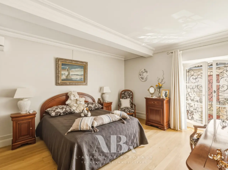 Bordeaux Jardin Public appartement - chambre